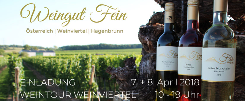 Weintour Weinviertel 7. + 8. April 2018