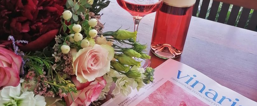 Top Bewertung für unseren Rosé in der Vinaria!